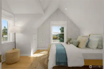 Bedroom #1 on the second floor