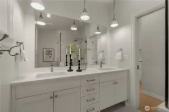 Elegant Primary Bathroom