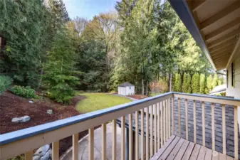 View from fourth bedroom deck