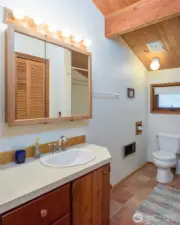 Upper level full bathroom