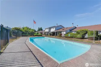 Pool recently resurfaced