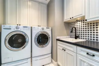 One of Two Utility Rooms