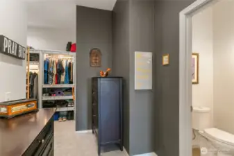Primary Bathroom & Closet Entry