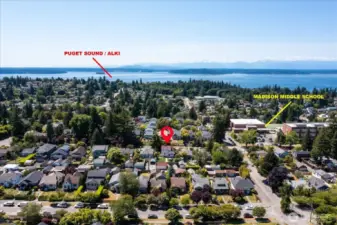 Conveniently located one block from Madison Middle School and two blocks West of California Avenue with dining and shopping options