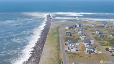 Newer home located on the Jetty, with the best views in town!