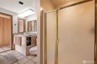 Second floor 3/4 bathroom