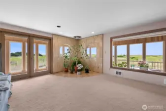Second floor living room