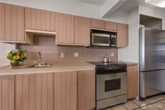 Kitchen on second floor