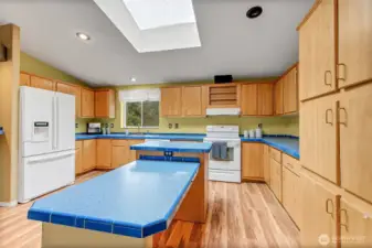 Plenty of storage and space in this kitchen