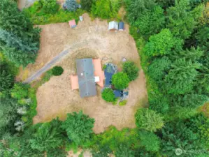 2 acre lot with privacy