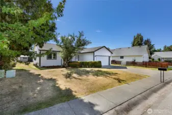Spacious Front Yard