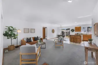 Open Floorplan welcomes you into the home