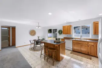 Split Floorplan with Primary on one side of the home, and Secondary Bedrooms on the other, promoting privacy