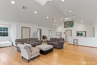 Used as bride & bridal party prep room