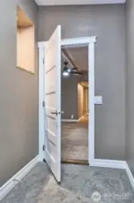 Primary bedroom entrance.