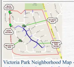 Victoria Park HOA has a wonderful park.