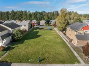 Walking distance to the park.