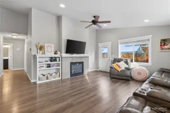 Door to the outdoor Patio