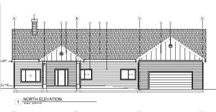 Front of included house plans.