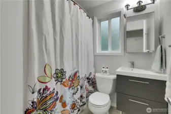 Main floor full bath