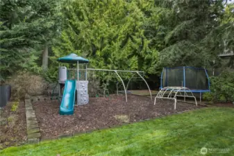 Backyard play area