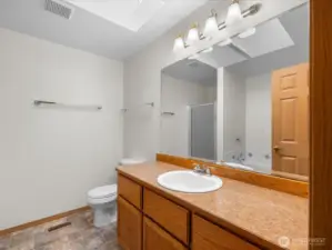 Primary Bath with separate shower and tub