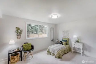 Large Bedroom #2 with custom closet.