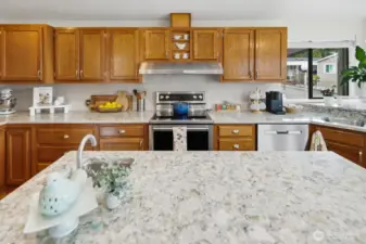 Excellent prep space