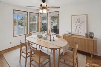 Perfect area for entertaining