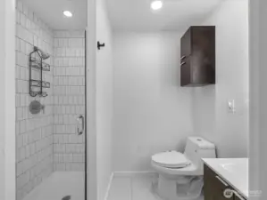 Updated Primary en-suite with brand new door.