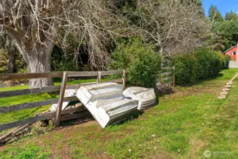 Some folks store their toys