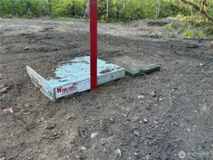Underground power recently brought onto property.