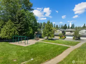 Home backs directly to the community park.