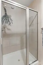 Separate shower & toilet room