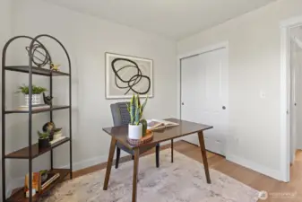 3rd Bedroom (staged as an office)