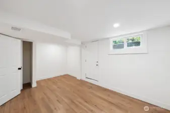 bedroom on the 2nd unit