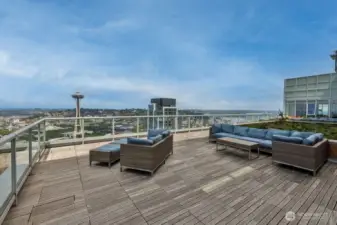 41st floor Sky Retreat. Amazing views of Elliott Bay and iconic Space Needle!