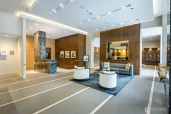 Elegant ground floor Concierge with 24/7 service.