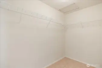 Primary Bedroom - WalkIn Closet
