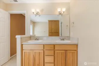 Primary Bathroom - Double Sinks