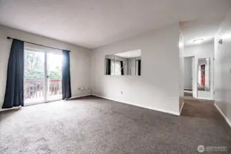 Lower unit living room