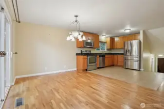 Well-laid-out kitchen offering plenty of potential for customization