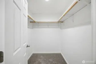 Walk in Closet Primary Bed