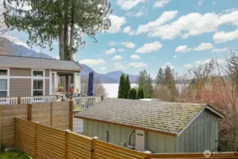 Can't beat the view off the back deck