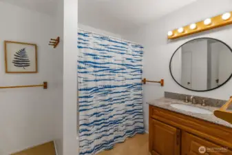 Main floor bathroom