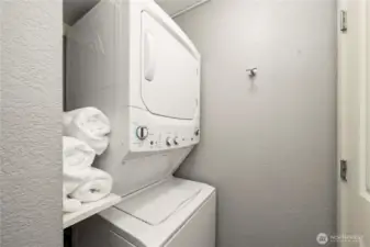 Washer and dryer stay!