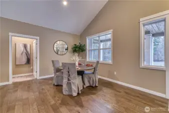 Great room concept one level living. A few options to lay out your desired existence.