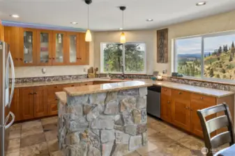 Beautiful chefs kitchen.