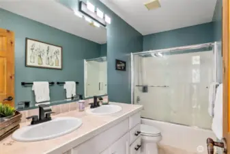 Upstairs bathroom