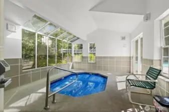 Soak and relax in the community’s inviting spa—perfect for unwinding after a busy day.
